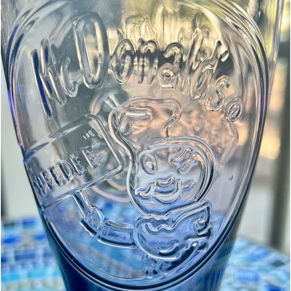 McDonald’s 1955 Vintage Purple Speedee Glass
